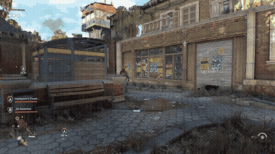 Valentine Fighting Another Person GIF