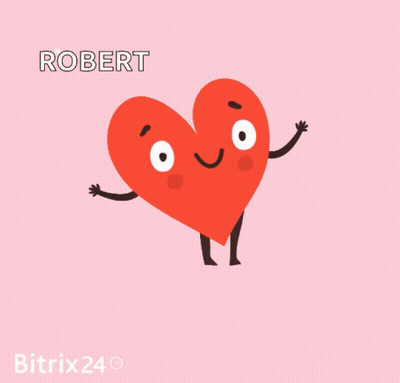 Valentine Heart With Arms And Legs Saying Head Over Heels For You GIF