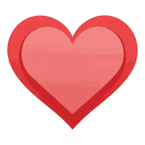 Valentine's Day Card With Heart Sticker