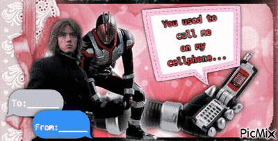 Valentine's Day Card You Used To Call Me On My Cell Phone GIF