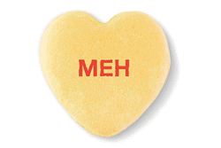 Valentine's Forever Alone Hearts GIF