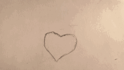 Valentine's Heart Demon Sketch GIF