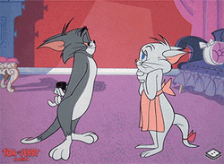 Valentine's Proposal Tom Cartoon GIF