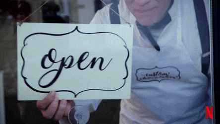 Valentines Day Closed Forever Door Sign Meme GIF