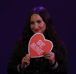 Valentines Day Demi Lovato Be Mine GIF
