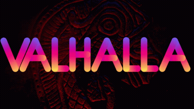 Valhalla On Dark Background GIF