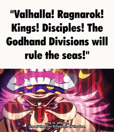 Valhalla Ragnarok Kings Disciples The Godhand Divisions Rule The Seas Poster GIF