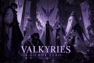 Valkyries Code Zero Advertisement Group Of Characters GIF