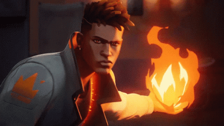 Valorant Phoenix Throws Chama GIF