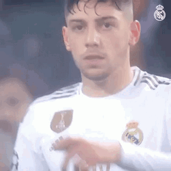 Valverde Points At Somene GIF