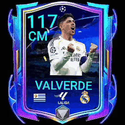 Valverde Soccer Player Card In Video Game GIF