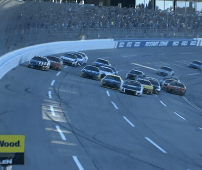 Valvoline Race Track Sign GIF
