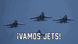 Vamos Jets Flying To Cheer GIF