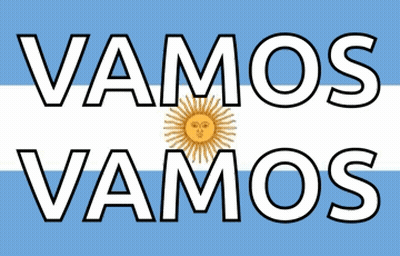 Vamos Vamos Sign With Sun GIF