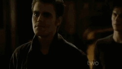 Vampire Diaries Angry Stefan Punch Damon