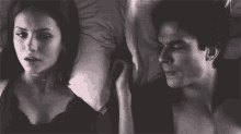 Vampire Diaries Damon Katherine Lying Bed Hot