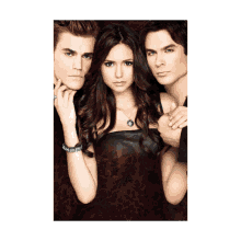 Vampire Diaries Elena Gilbert Damon Stefan Photos GIF