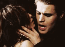 Vampire Diaries Stefan Elena Intimate Hug Hot