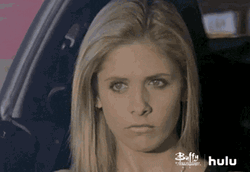 Vampire Slayer Buffy Anne Summers Stank Face GIF