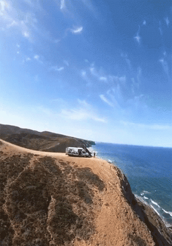 Van In The Creepy Edge GIF