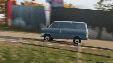 Van Ride Down The Hill GIF