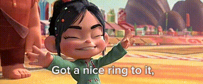 Vanellope From Wreck It Ralph Giving Thumbs Up Saying Got A Nice Ring To It GIF