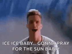 Vanilla Ice Gonna Pray For The Sun Baby GIF