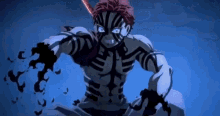 Vanishing Akaza GIF