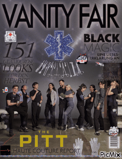 Vanity Fair Magazine Cover With Pitt Haute Couture Report