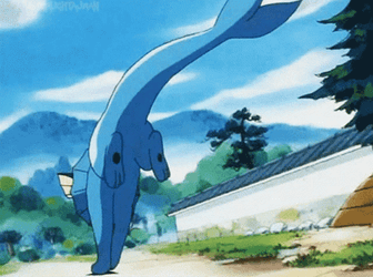 Vaporeon Digging Sand Pokemon GIF