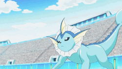 Vaporeon Hydro Pump GIF