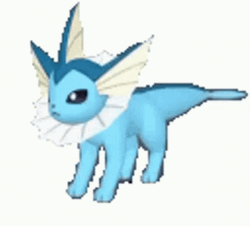 Vaporeon Water Pokemon GIF
