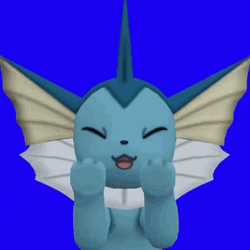 Vaporeon Water Pokemon Swaying GIF