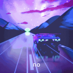Vaporwave Luxury Car No GIF