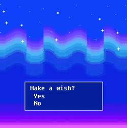 Vaporwave Make A Wish GIF