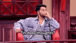 Varun In Deep Thoughts Thinking Meme GIF