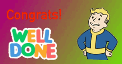 Vault Boy Well Done Congratulations GIF