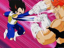 Vegeta Dragon Ball Z Anime Fights GIF