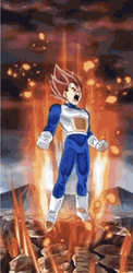Vegeta Powerful Super Saiyan GIF
