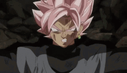 Vegeta Pulled Up Black Goku GIF