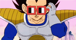 Vegeta Taking Off Shades It's Over 9000 GIF