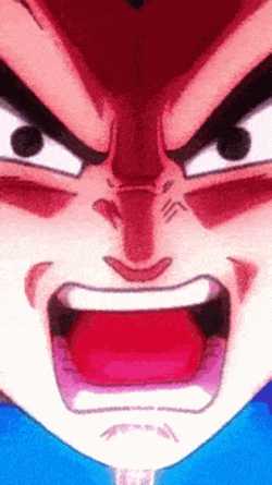 Vegeta Transforming To Ultra Ego GIF