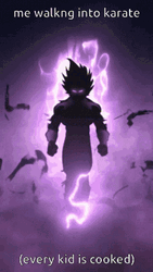 Vegeta Ultra Ego Dark Purple Aura GIF