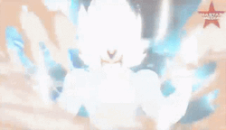 Vegeta Ultra Ego Raging In Game GIF