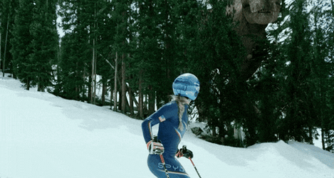 Velociraptor Appeared In Snow Woman GIF