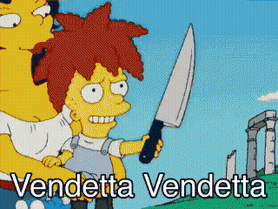 Vendetta The Simpsons GIF