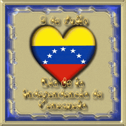 Venezuela Heart Flag
