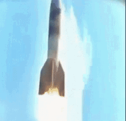 Vengeance Weapon V2 Rocket Launch GIF 