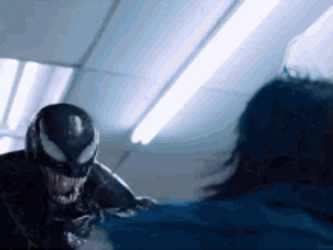 Venom Getting Mad At Someone GIF