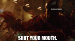 Venom Shut Your Mouth GIF